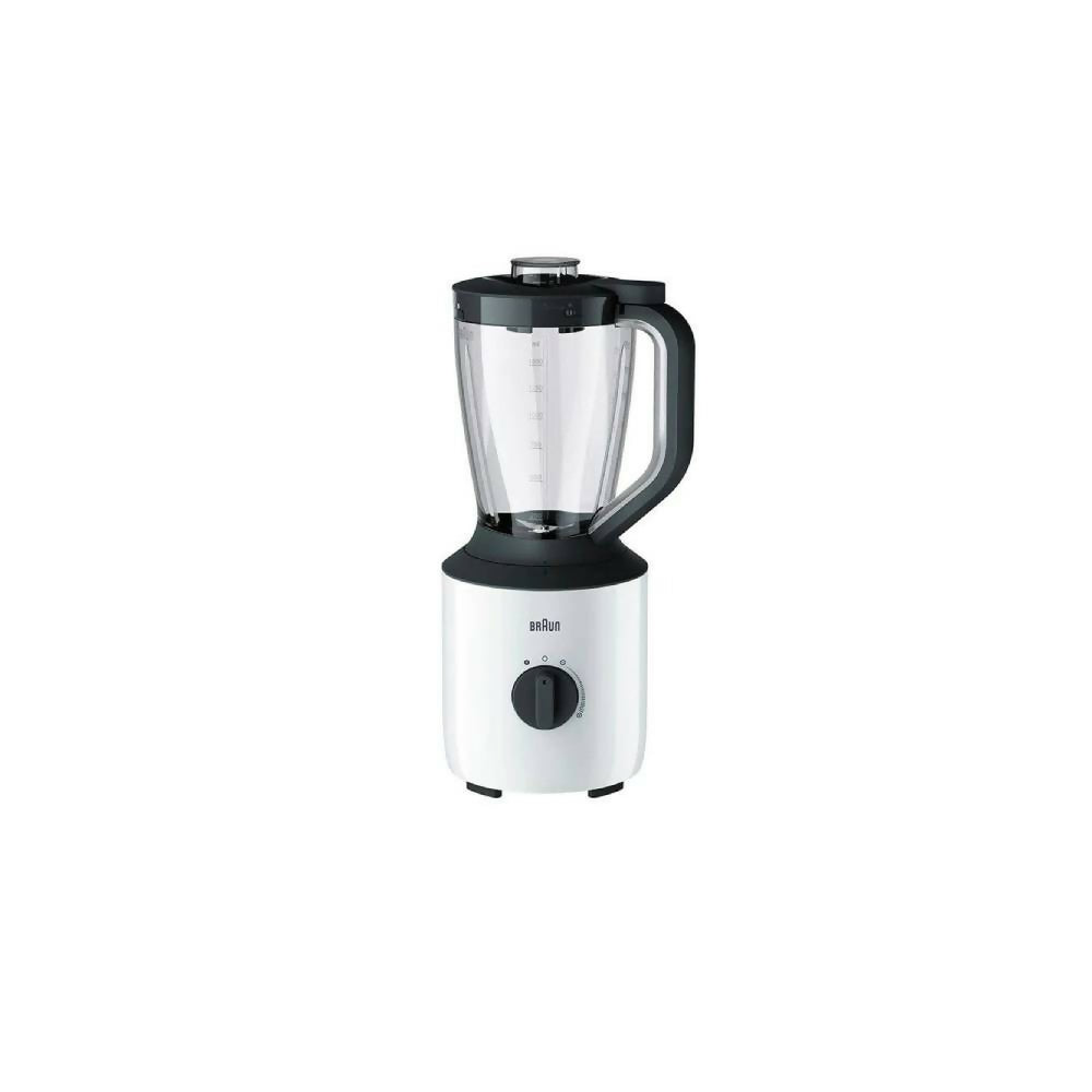Braun PowerBlend 3 Blender 2 Liter 800 Watt Black * White JB3100WH. (International Warranty). Braun PowerBlend 3 Blender 2 Liter 800 Watt Black * White JB3100WH. (International Warranty).